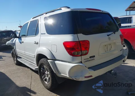2007 Toyota Sequoia Limited V8 из США, поврежденный, VIN 5TDZT38A47S299545